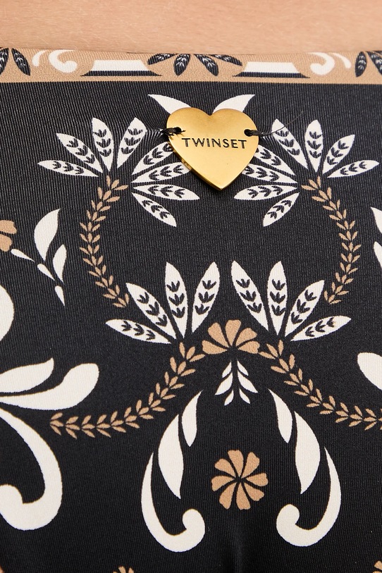 Twinset figi kąpielowe czarny 261LBMQ77