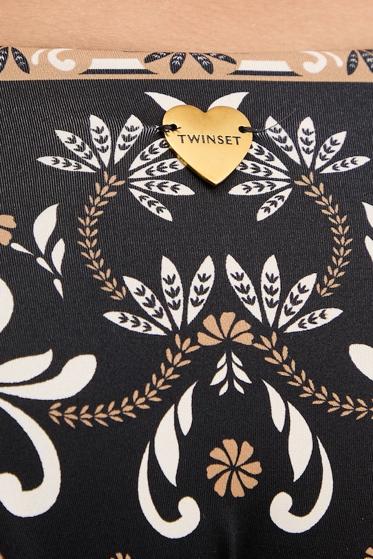 Twinset figi kąpielowe czarny 261LBMQ77