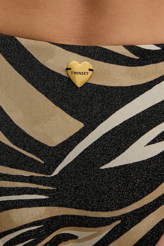 Twinset figi kąpielowe beżowy 261LBMF66