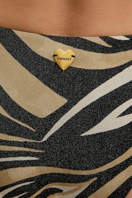 Twinset figi kąpielowe beżowy 261LBMF66