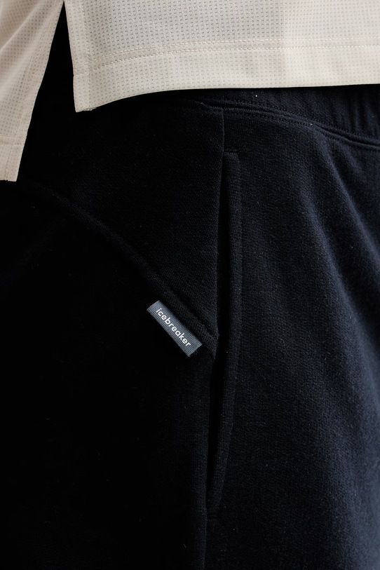 Icebreaker szorty damskie z wełny merino Crush czarny IB0A56XH0011