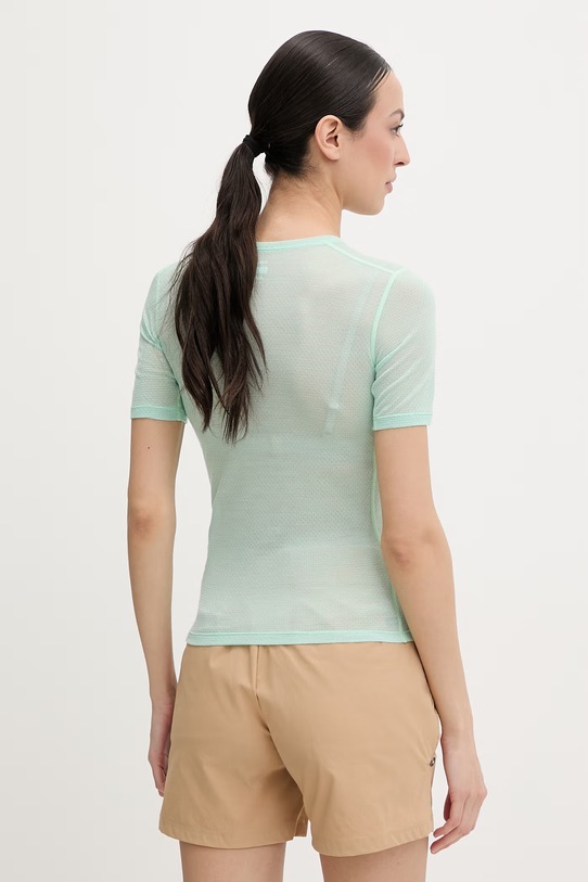 Odzież Icebreaker damskie z wełny merino Featherlight IB0A571D0A21 turkusowy