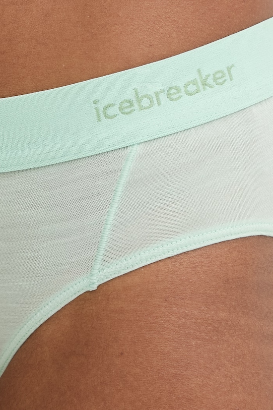 Odzież Icebreaker damskie z wełną merino Mer 125 Cool-Lite Sprite Hipster IB0A57250A21 zielony