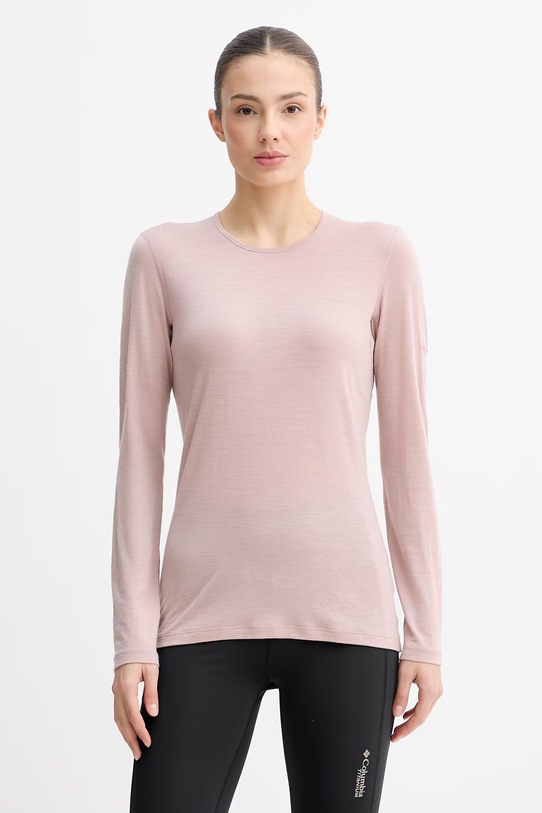 Icebreaker damskie wełniane 200 Oasis różowy IB1043750LH1