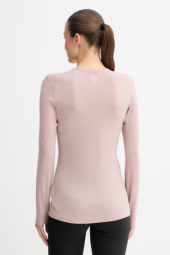 Icebreaker damskie wełniane 200 Oasis IB1043750LH1 różowy SS26