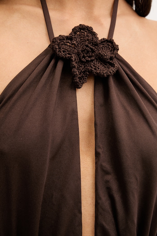 Twinset цял бански дамски 261LMME00 кафяв