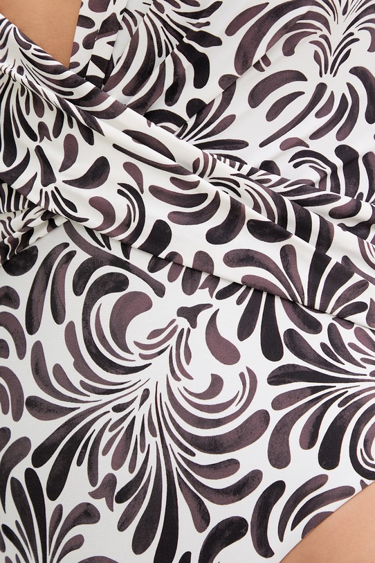 Twinset jednoczęściowy strój kąpielowy brązowy 261LMMG01