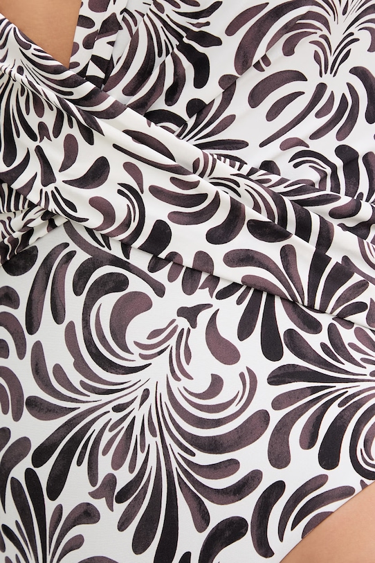 Twinset jednoczęściowy strój kąpielowy brązowy 261LMMG01