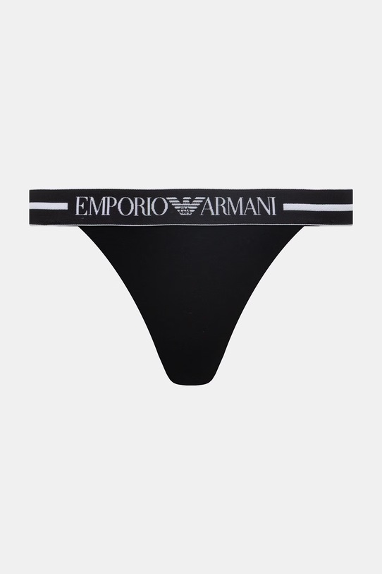 Emporio Armani Underwear stringi 2-pack EW000405.AF19023 czarny SS26