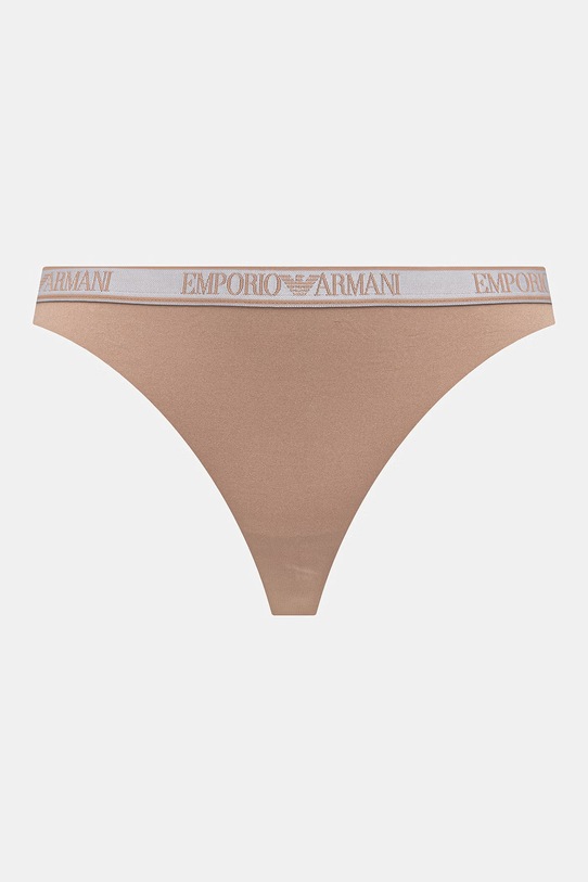Emporio Armani Underwear nohavičky dámske 2-pak EW000404.AF19028 béžová SS26
