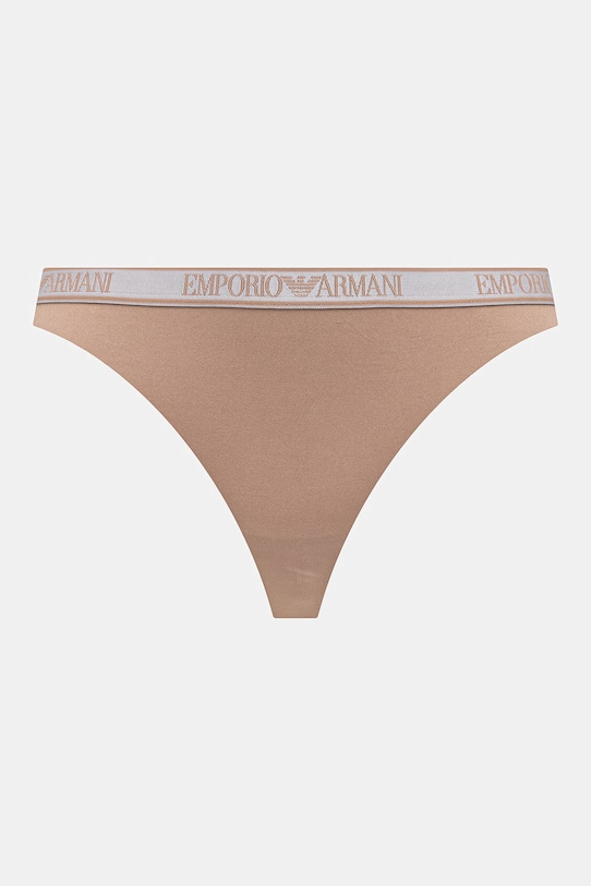 Emporio Armani Underwear nohavičky dámske 2-pak EW000404.AF19028 béžová SS26