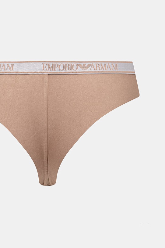 Oblečenie Emporio Armani Underwear nohavičky dámske 2-pak EW000404.AF19028 béžová