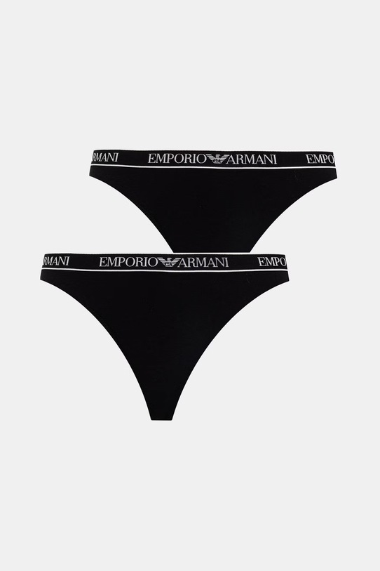 Emporio Armani Underwear κιλότες Γυναικείες 2-pack μαύρο EW000403.AF19026
