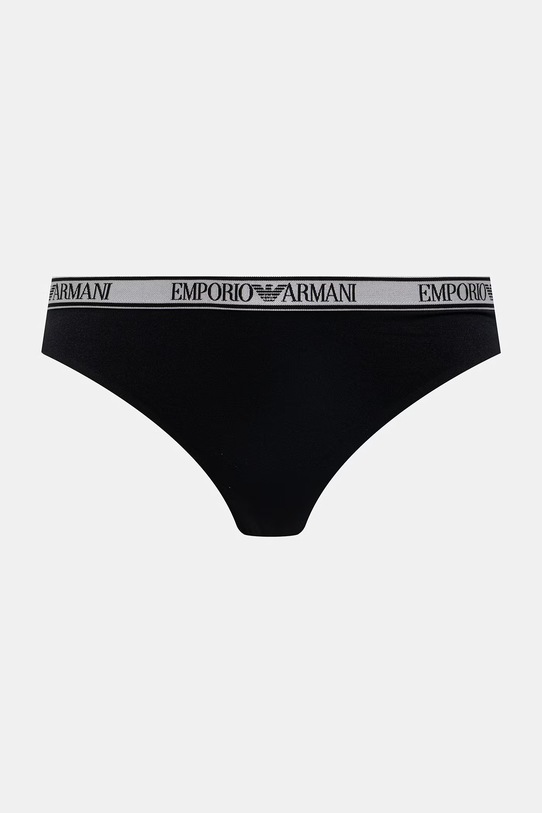 Emporio Armani Underwear tangá dámske 2-pak EW000402.AF19028 čierna SS26