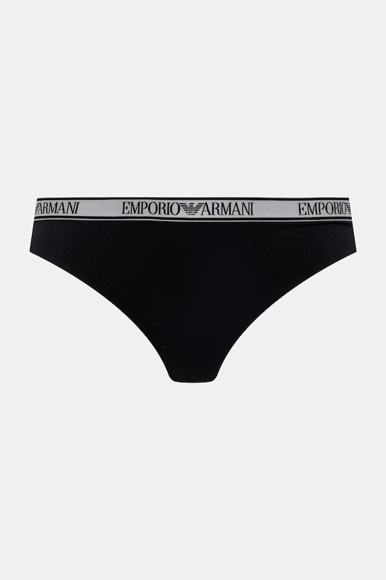 Emporio Armani Underwear στρινγκ γυναικεία 2-pack EW000402.AF19028 μαύρο SS26