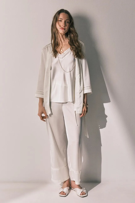 women'secret piżama komplet beżowy 2543698