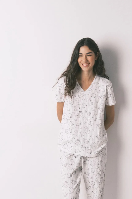 Odzież women'secret piżama 3133484 biały