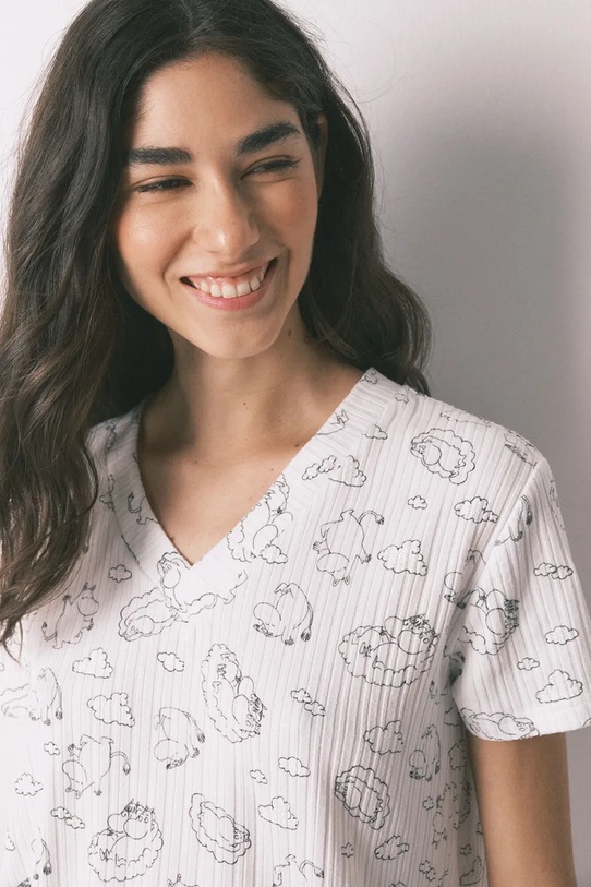 women'secret piżama biały 3133484