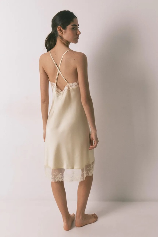 women'secret piżama 3413706 żółty SS26