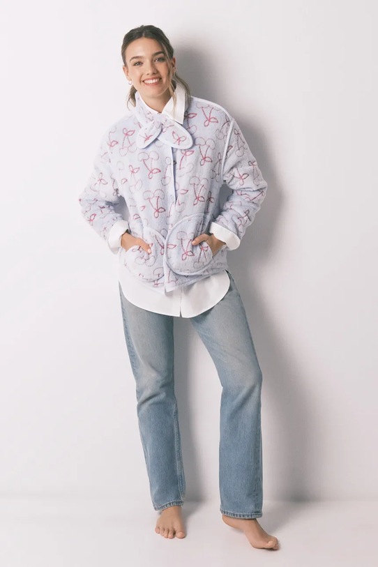 Odzież women'secret szlafrok 4413285 niebieski