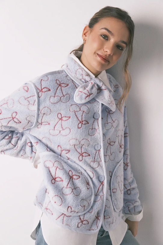 women'secret szlafrok niebieski 4413285