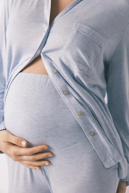 women'secret piżama MATERNITY 4463218 niebieski