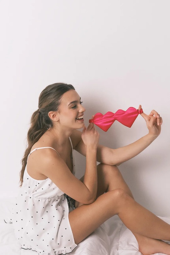 Maska za spanje women'secret rdeča 1373571