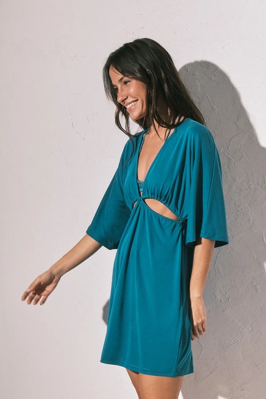 women'secret sukienka plażowa 5543683 turkusowy