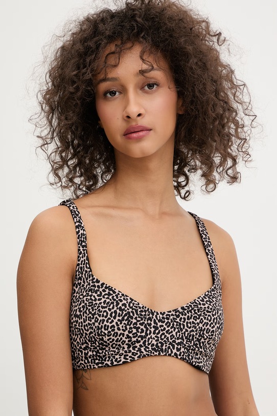 women'secret biustonosz kąpielowy bez fiszbinów czarny 6483717