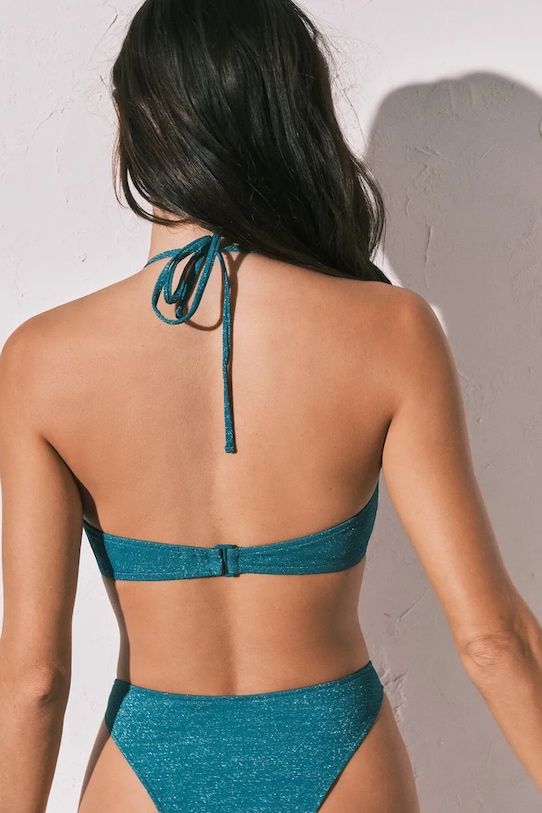 Odzież women'secret dwuczęściowy strój kąpielowy 6483767 niebieski