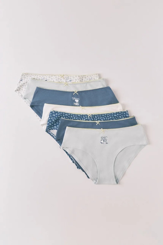 women'secret figi 7-pack 4933609 turkusowy SS26