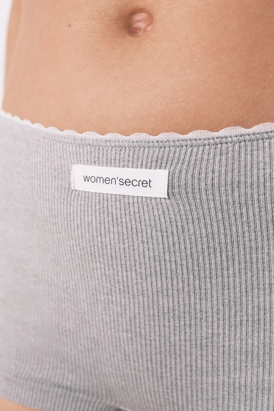 Bokserice women'secret 5123002 siva