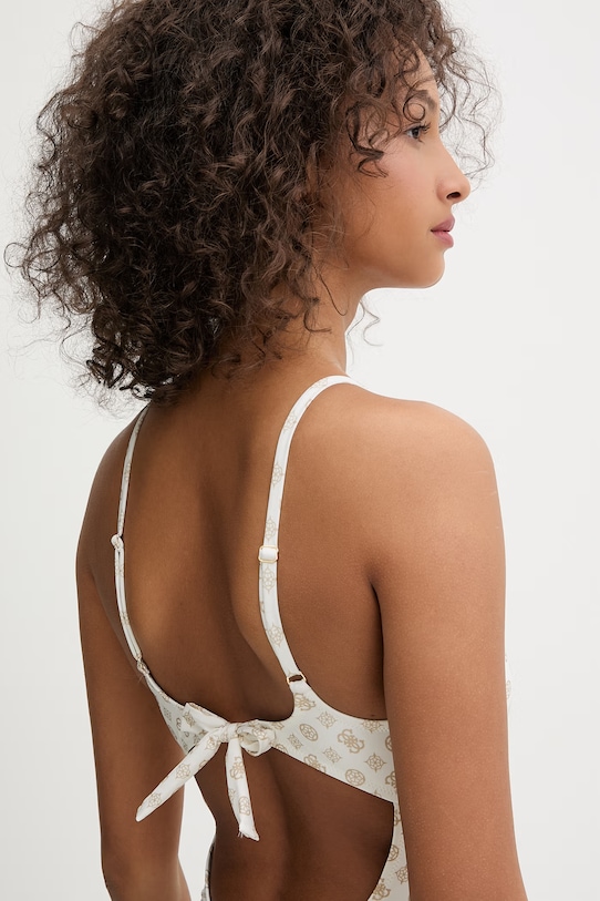 Guess strój kąpielowy jednoczęściowy damski SOLEIL beżowy E6GJ10.MC04R