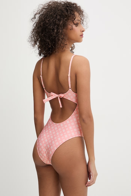 Guess strój kąpielowy jednoczęściowy damski SOLEIL E6GJ10.MC04R różowy SS26