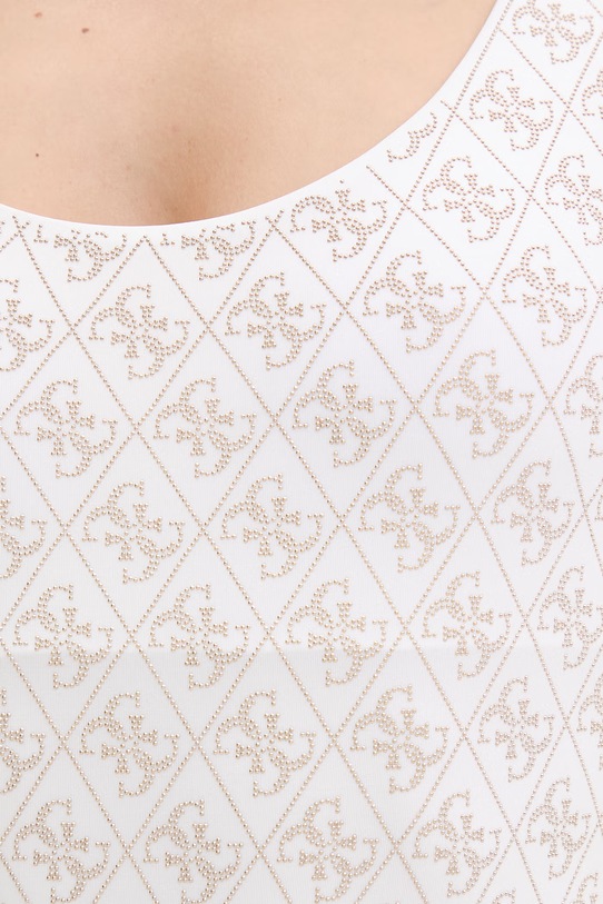 Guess costum de baie dintr-o singură piesă pentru femei DIANE alb E6GJ25.KCUO2