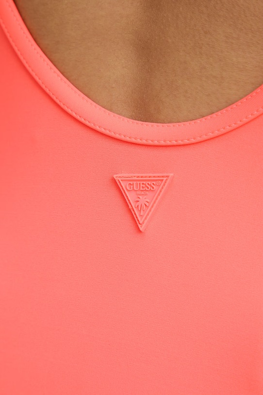 Odzież Guess jednoczęściowy strój kąpielowy VIOLET E6GJ43.KF442 różowy