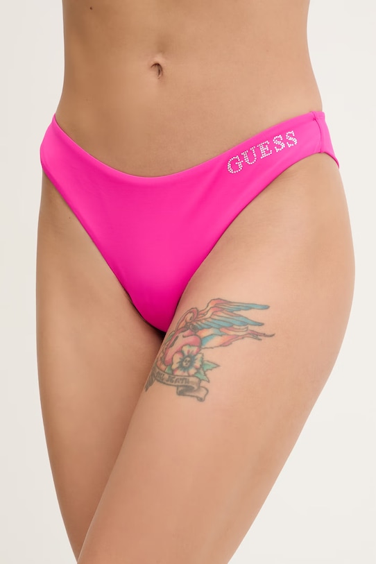 Guess figi kąpielowe VIOLET dół różowy E6GO28.KF442
