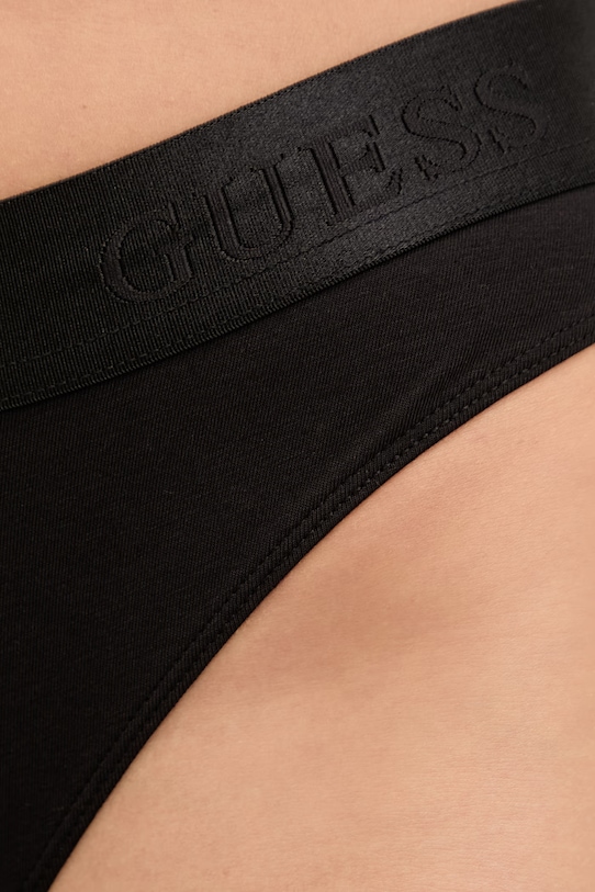 Brazilian στρινγκ Guess MARIKA μαύρο O6GE04.KE831