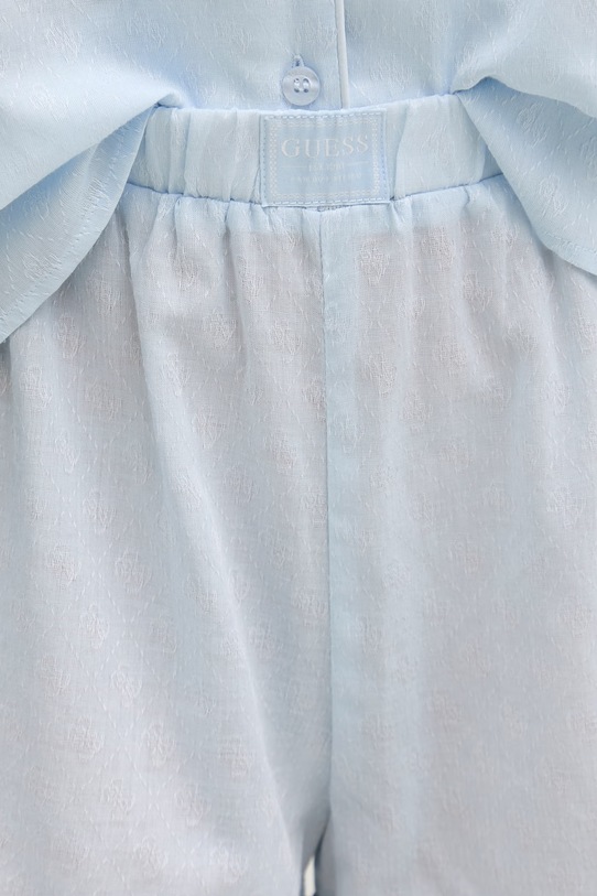 Guess pyžamo dámske bavlnené EMILE O6GX00.WN011 modrá