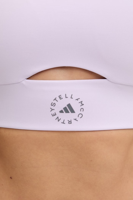 adidas by Stella McCartney biustonosz sportowy JY8184 fioletowy