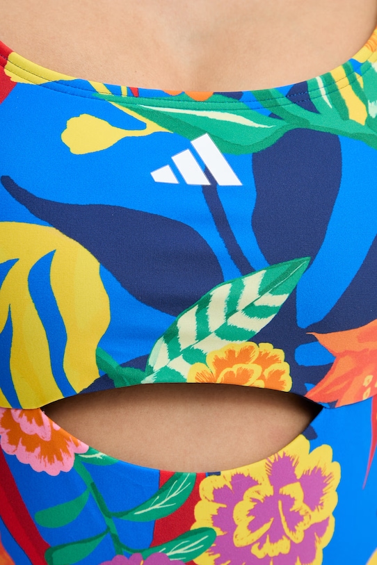 adidas strój kąpielowy jednoczęściowy damski niebieski JZ5831