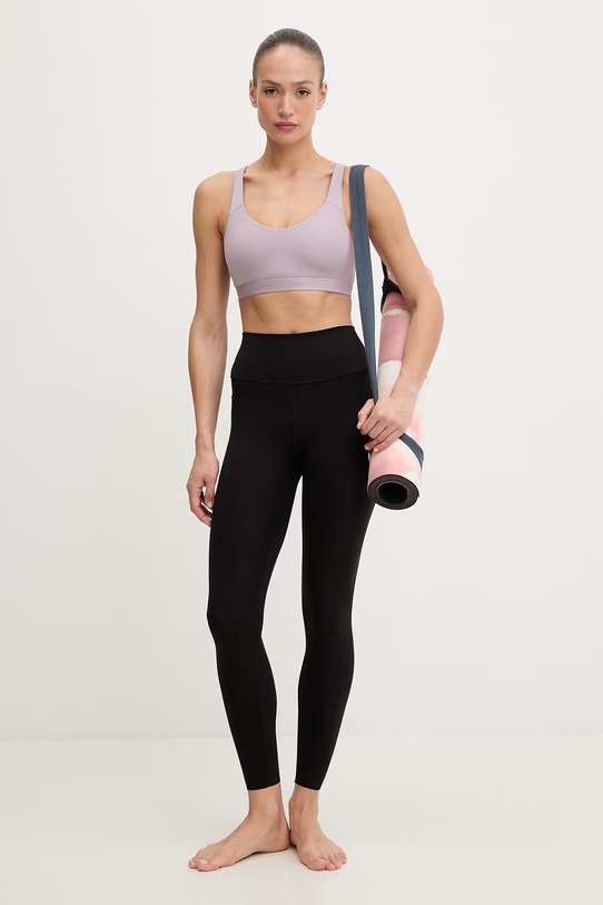 adidas Performance biustonosz sportowy All Me KA7262 fioletowy SS26