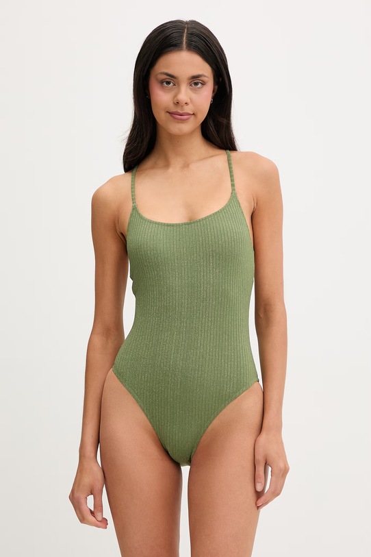 United Colors of Benetton costum de baie dintr-o singură piesă pentru femei verde 35IU5I01U