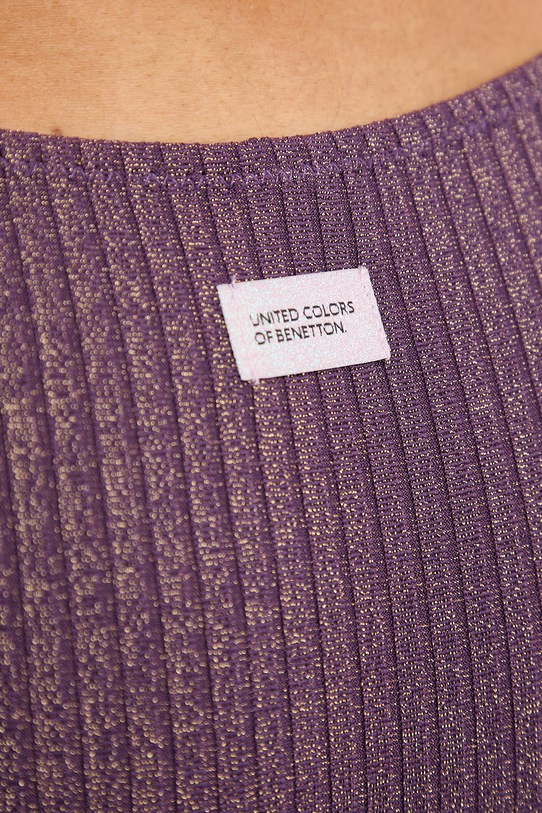 United Colors of Benetton plavkové nohavičky dámske fialová 35IU5S04X