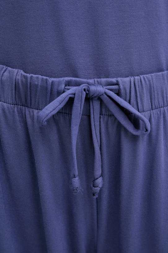 United Colors of Benetton szorty piżamowe damskie z modalu granatowy 36MX3900X