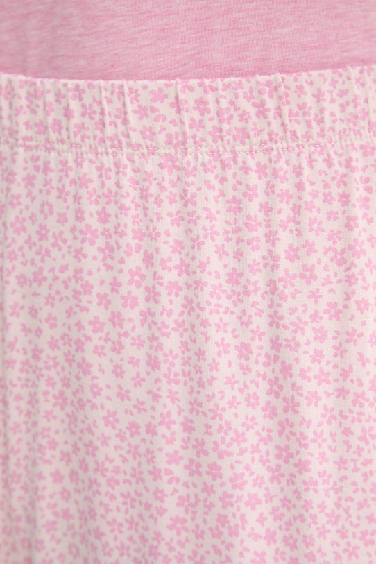 Odzież United Colors of Benetton spodnie piżamowe damskie z wiskozy 38C83F04Z różowy