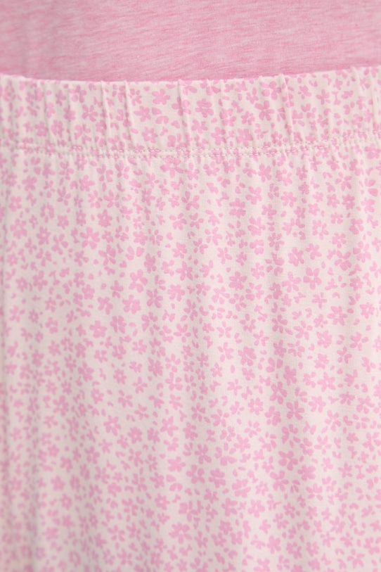 Odzież United Colors of Benetton spodnie piżamowe damskie z wiskozy 38C83F04Z różowy