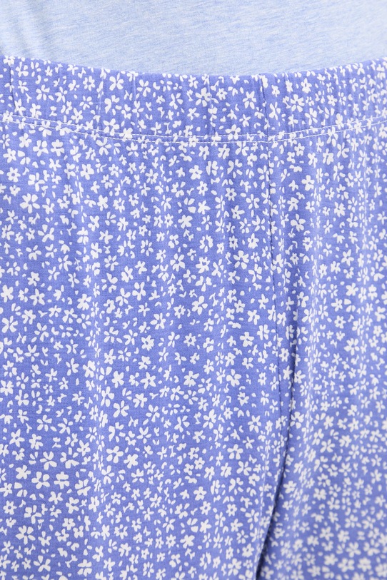 Odzież United Colors of Benetton spodnie piżamowe damskie z wiskozy 38C83F04Z niebieski