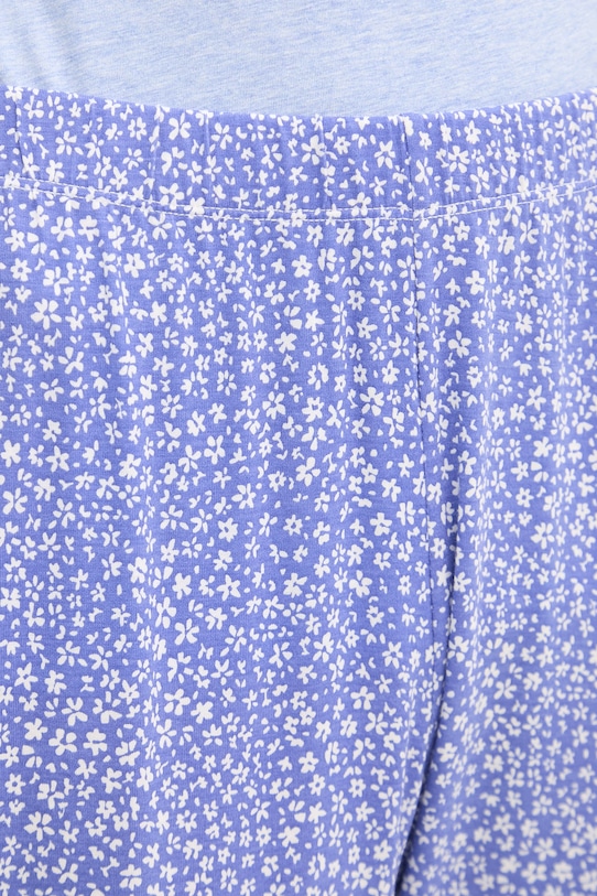 Odzież United Colors of Benetton spodnie piżamowe damskie z wiskozy 38C83F04Z niebieski