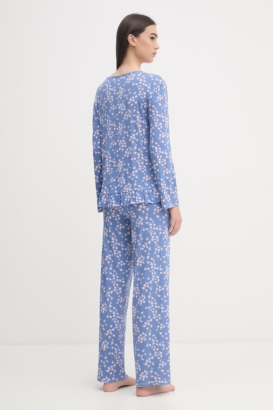 United Colors of Benetton piżama dwuczęściowa damska 38C83P04I niebieski SS26